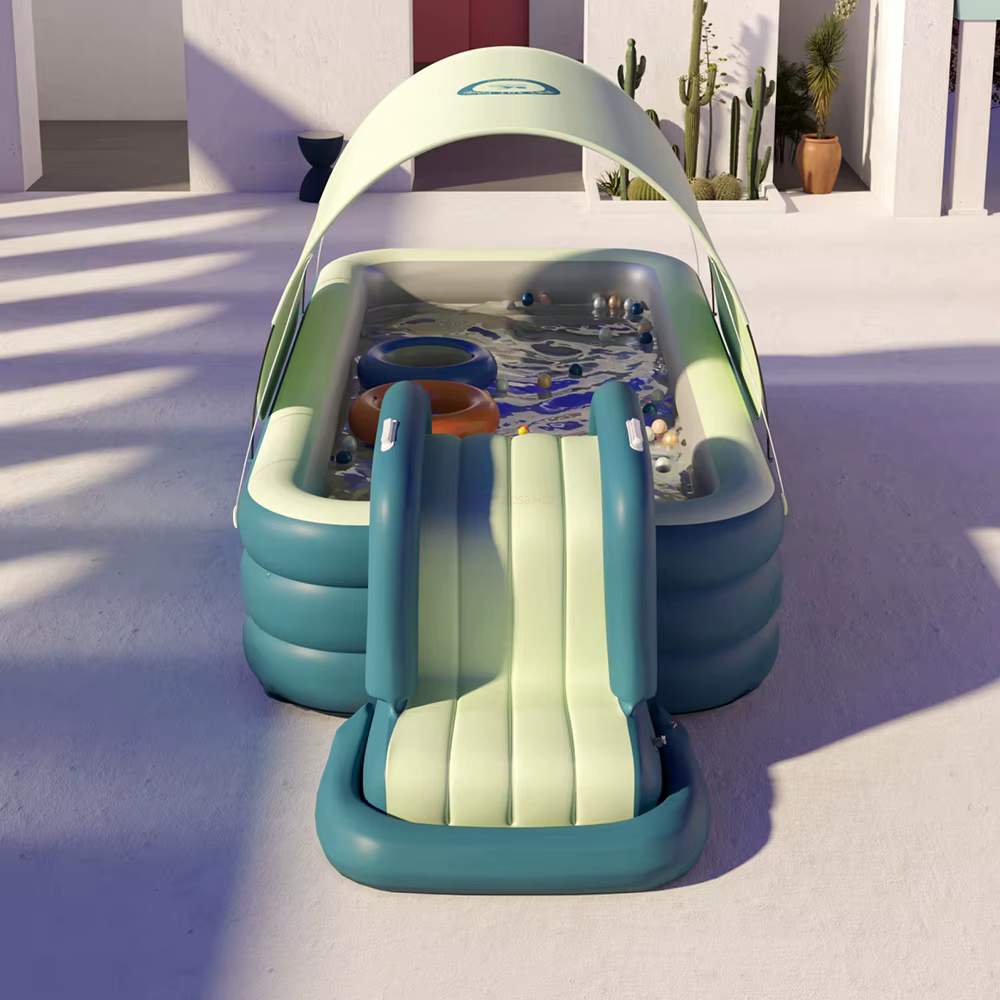 Grande piscine gonflable d'été pour famille