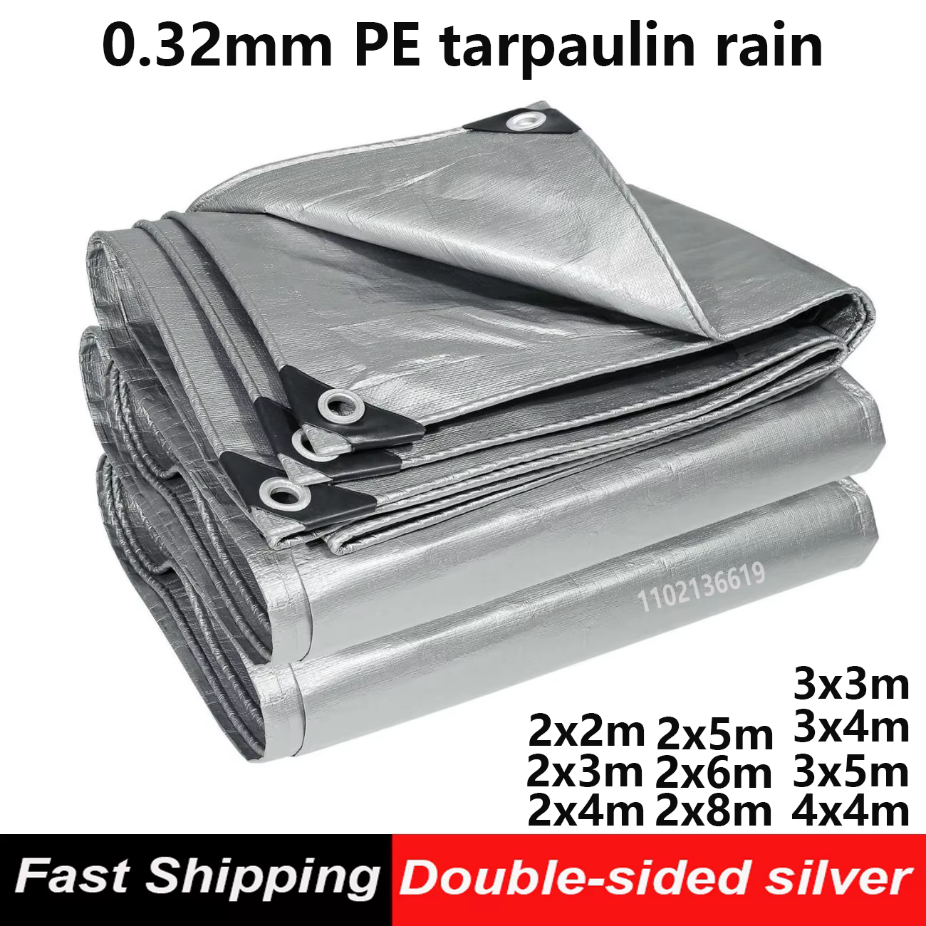 Bâche de jardin imperméable