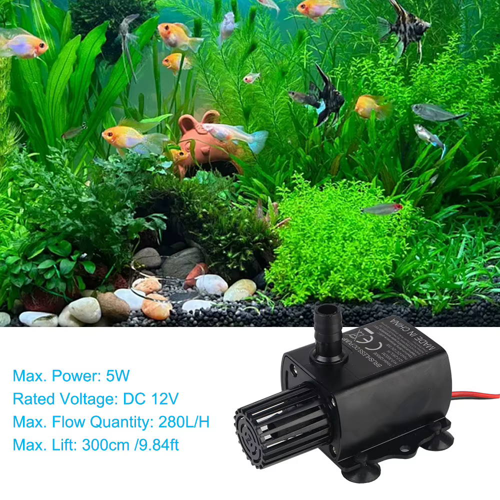 Mini pompe à eau étanche sans balais