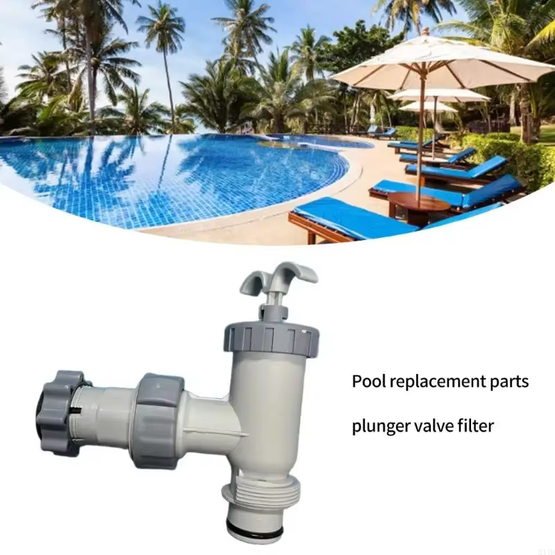 Les accessoires pompes piscine comprennent des vannes à piston robustes adaptateur adaptés à entretien sans 10747