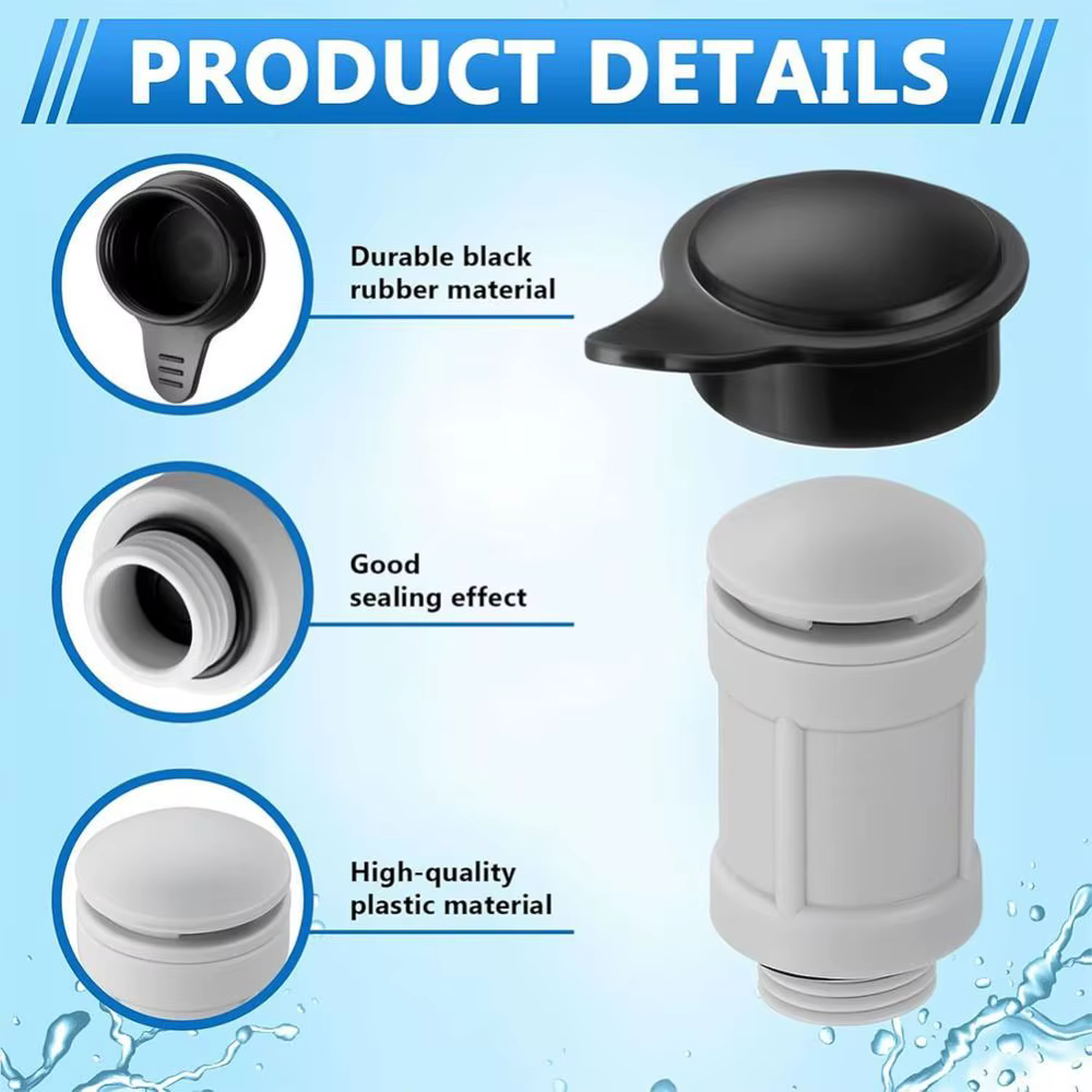 Accessoire de piscine, valve à jet d'air ABS