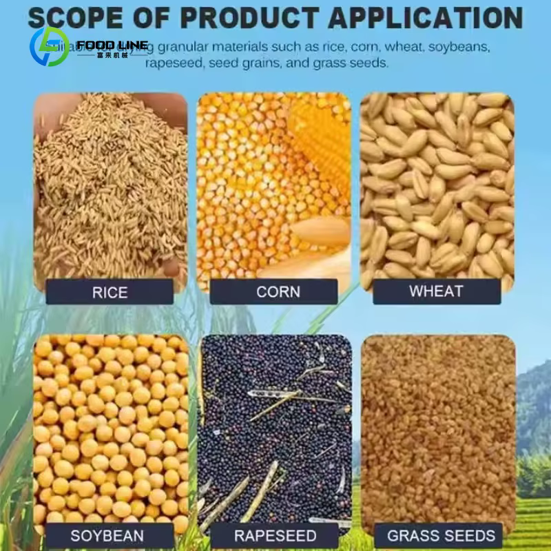 Séchoir mobile compact personnalisé pour riz paddy