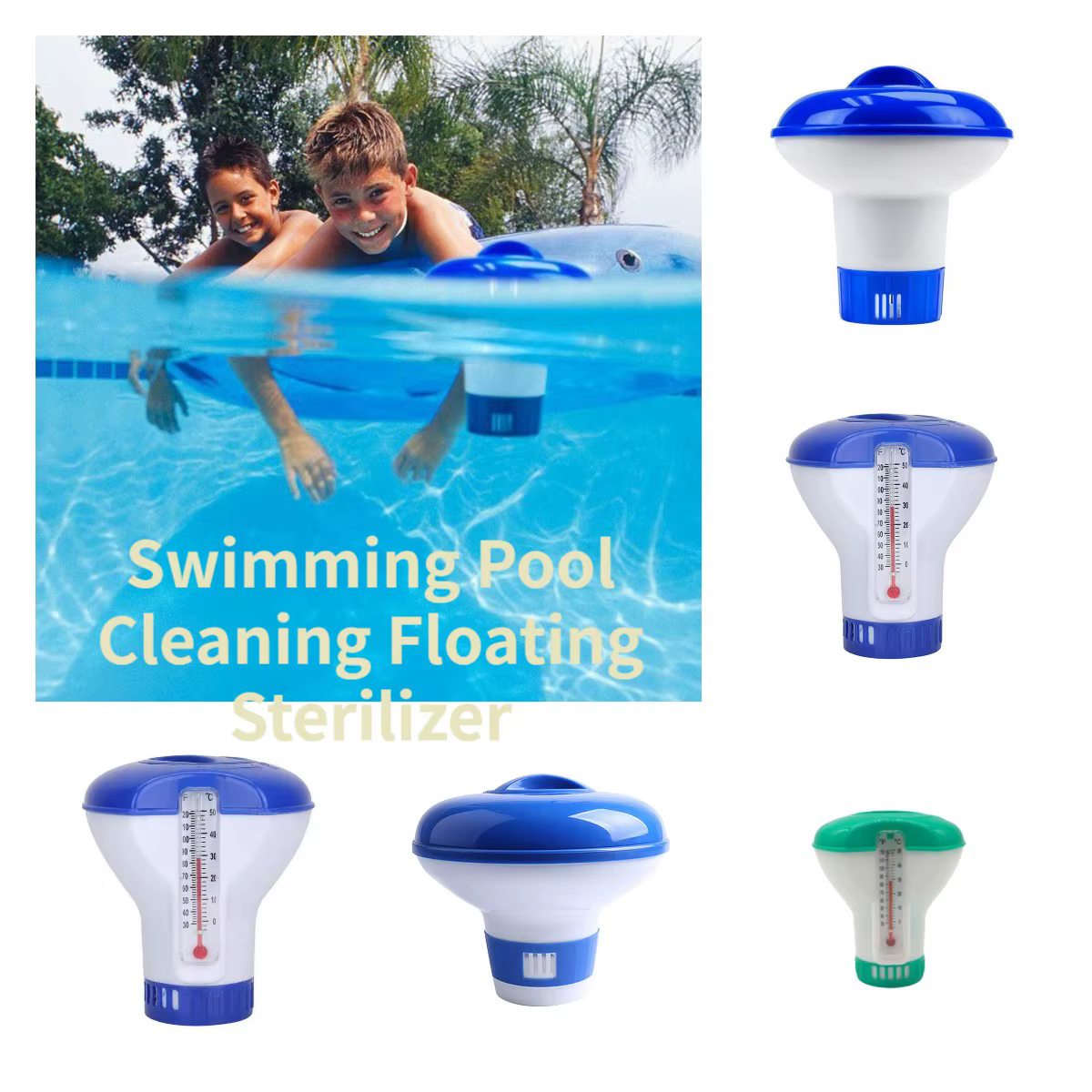 Distributeur d'onglets flottants pour piscine
