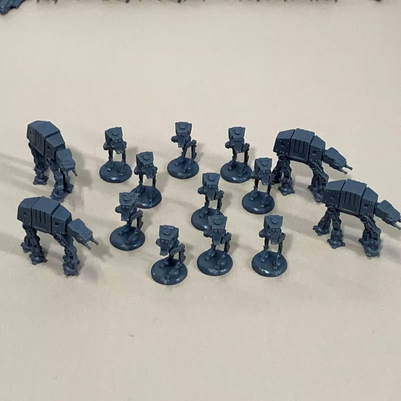 Pack Star Wars rébellion jeu de société Minis empire galactique Alliance étoile de mort Speeder Trooper flotte cravate combattant Minis TRPG jouets