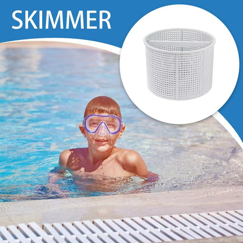 Panier d'écumoire de piscine pour piscine creusée