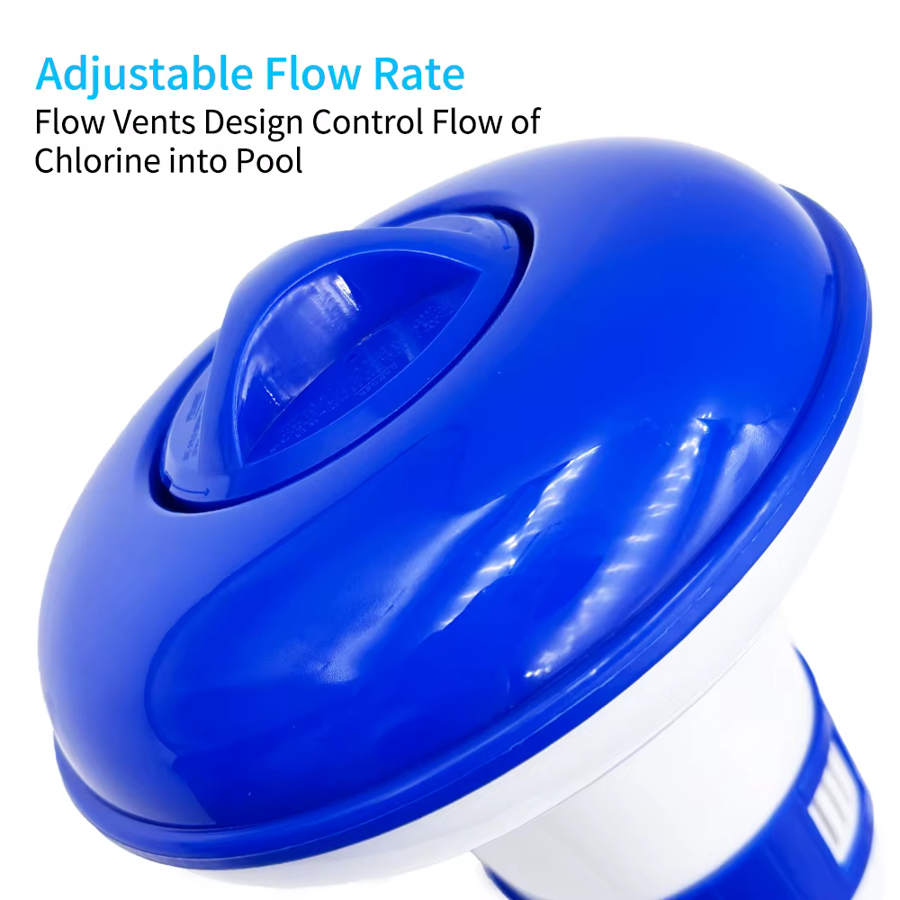 Flotteur chimique pour piscine flottante