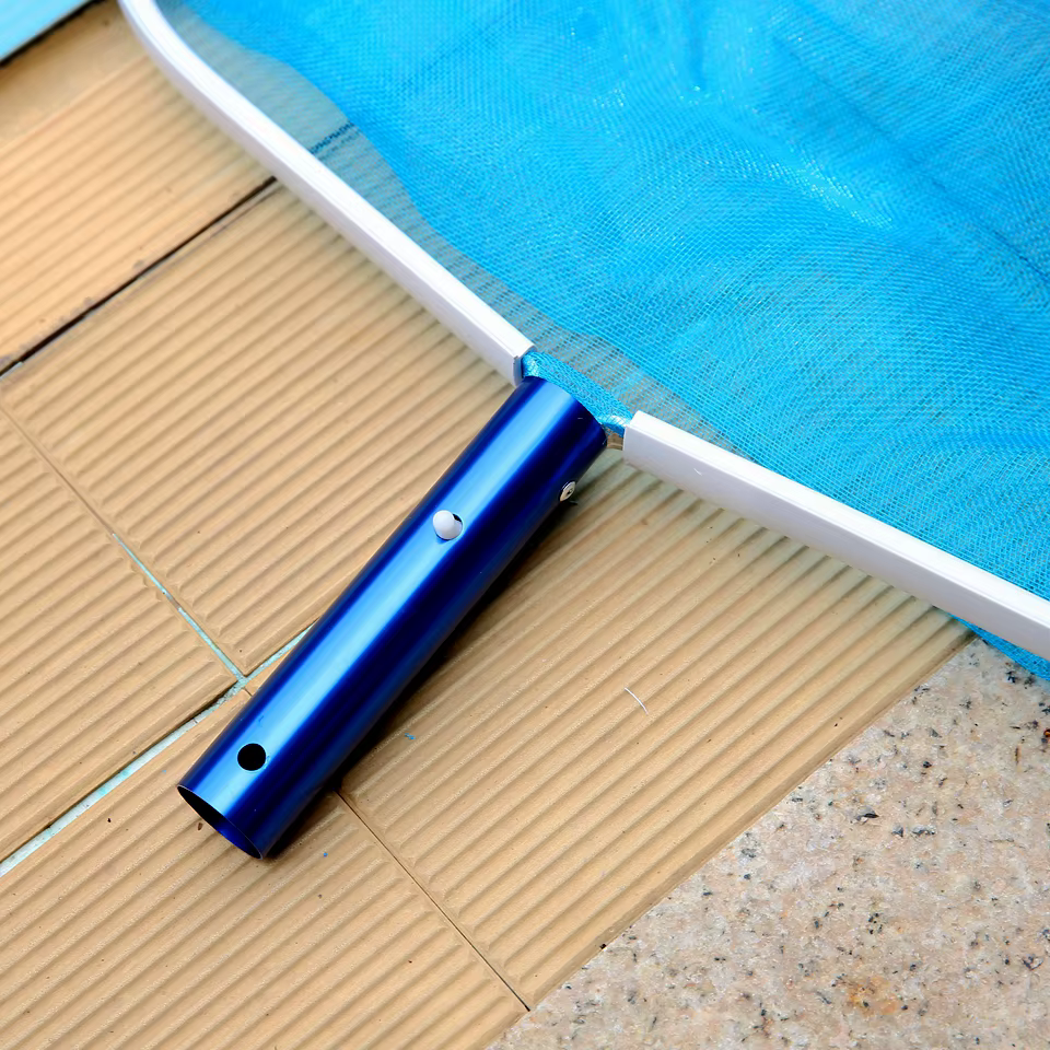 Filet de Piscine à Mailles pour Nettoyage du Cuir oral elu, Outil de Spa