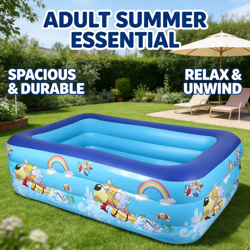 Piscine gonflable d'été 1 pièce