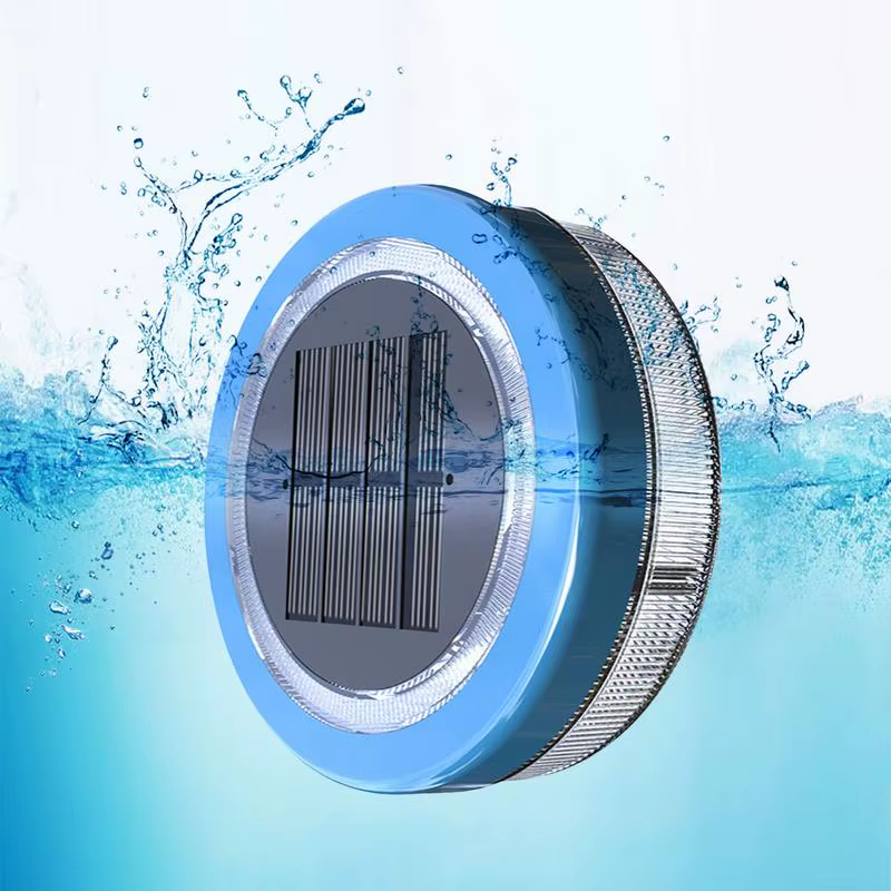 Lampe de piscine solaire à LED