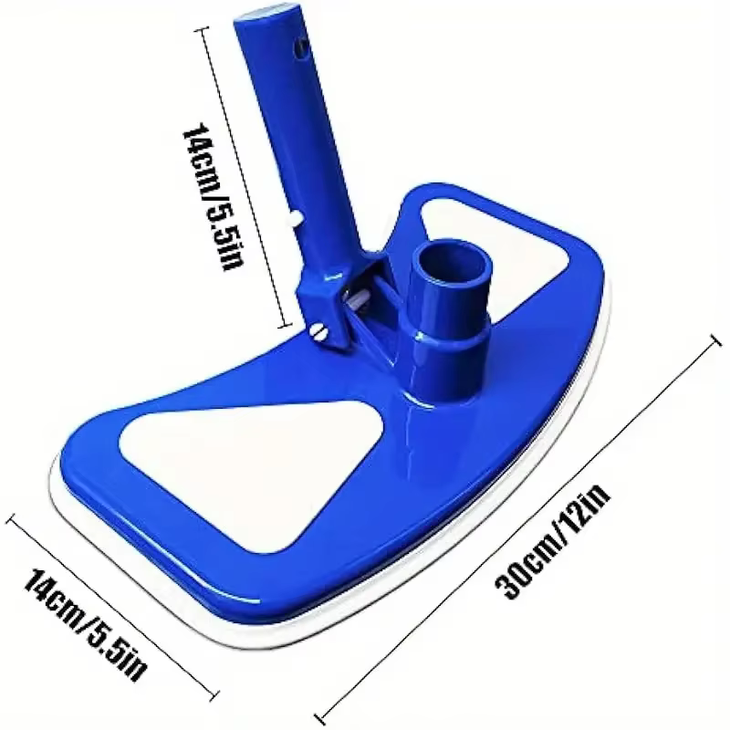 Tête d'aspirateur de piscine lestée en forme de papillon