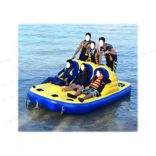 Bateau gonflable rotatif Aqua Twisting pour 8 personnes