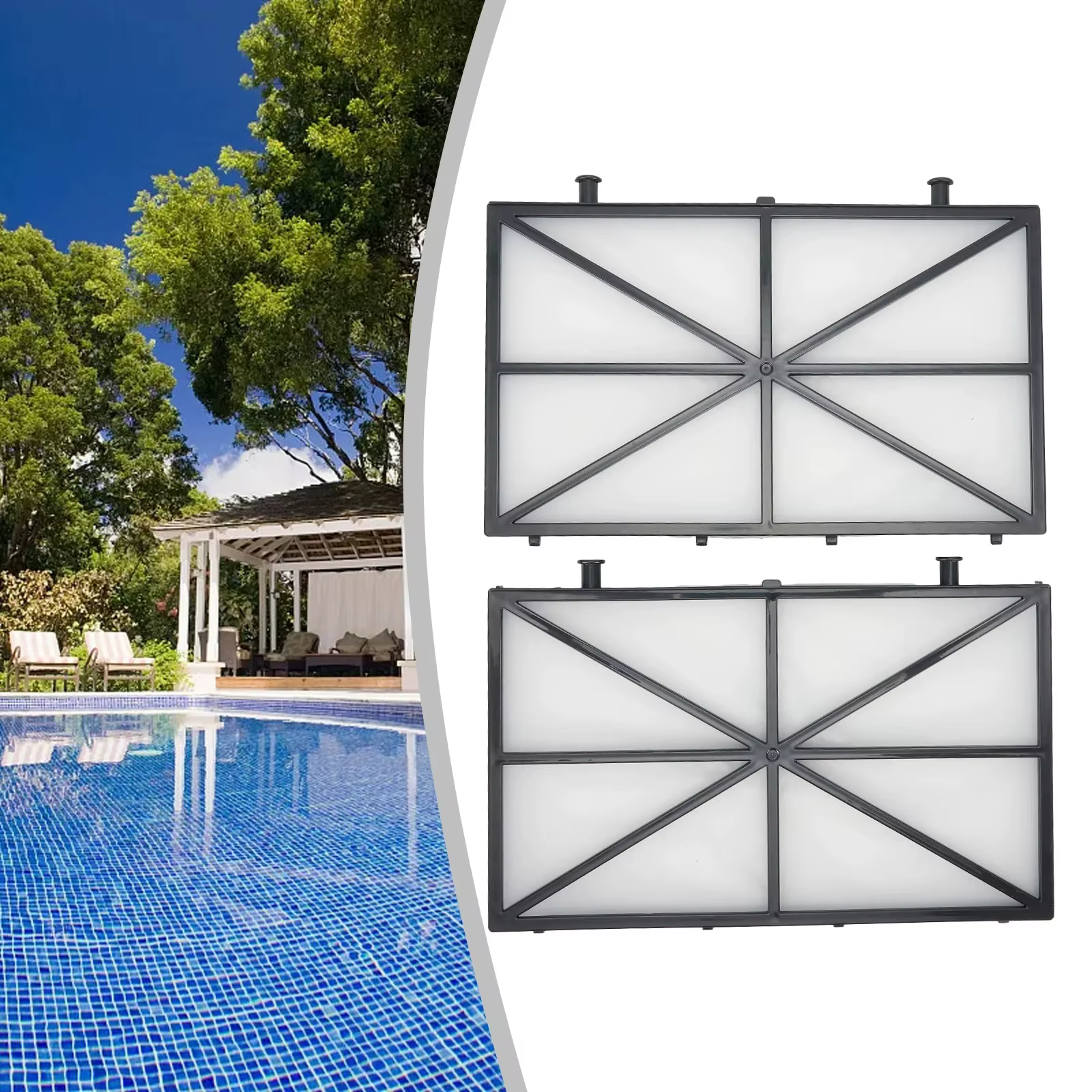 Le filtre de remplacement pour nettoyeur de piscine 9991433-R4 convient au Robot