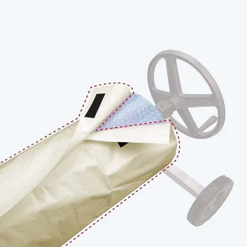 Couverture de protection pour bobine de piscine