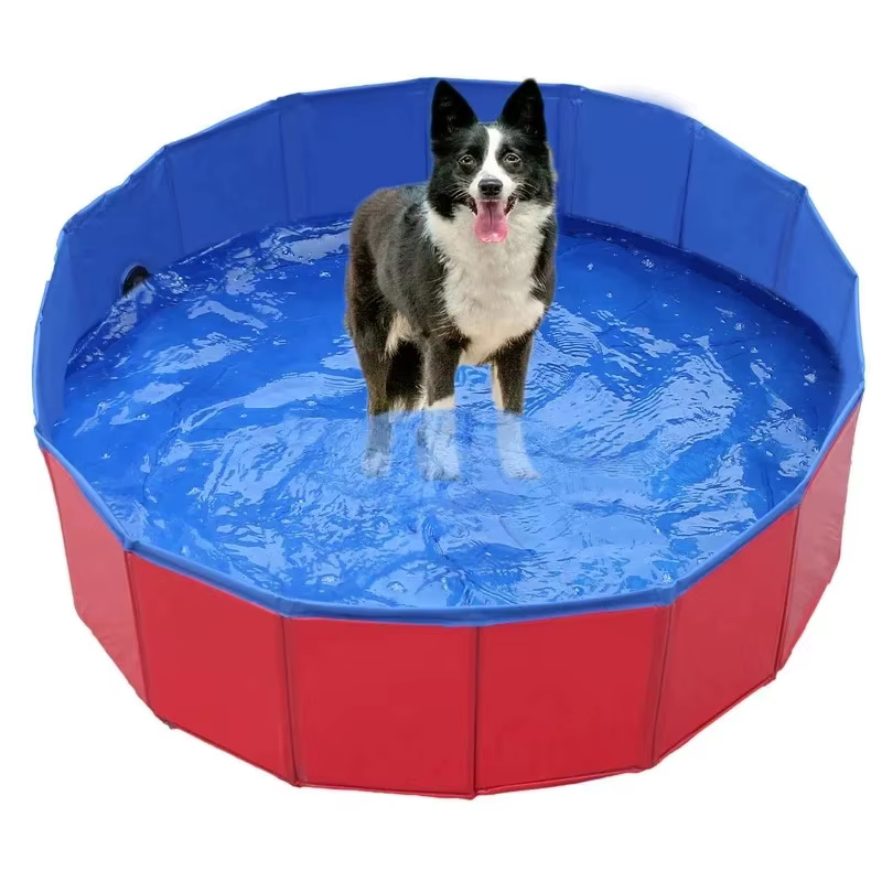 Piscine pliable pour animaux de compagnie baignoire Portable pour chien 160x30cm 120x30cm