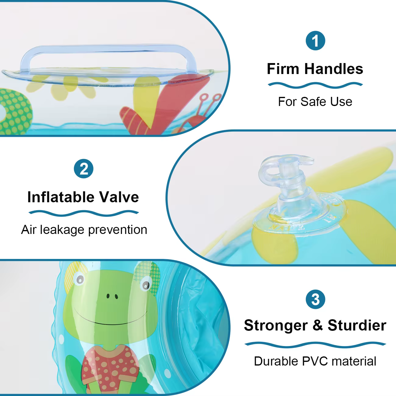Flotteur gonflable de piscine pour bébé