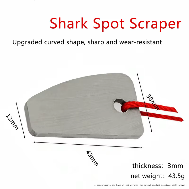 Couteau en acier au tungstène pour le traitement des surfaces de voiture, élimination des taches et de la peinture en aérosol, polissage super dur, réparation de pointes, grattoir