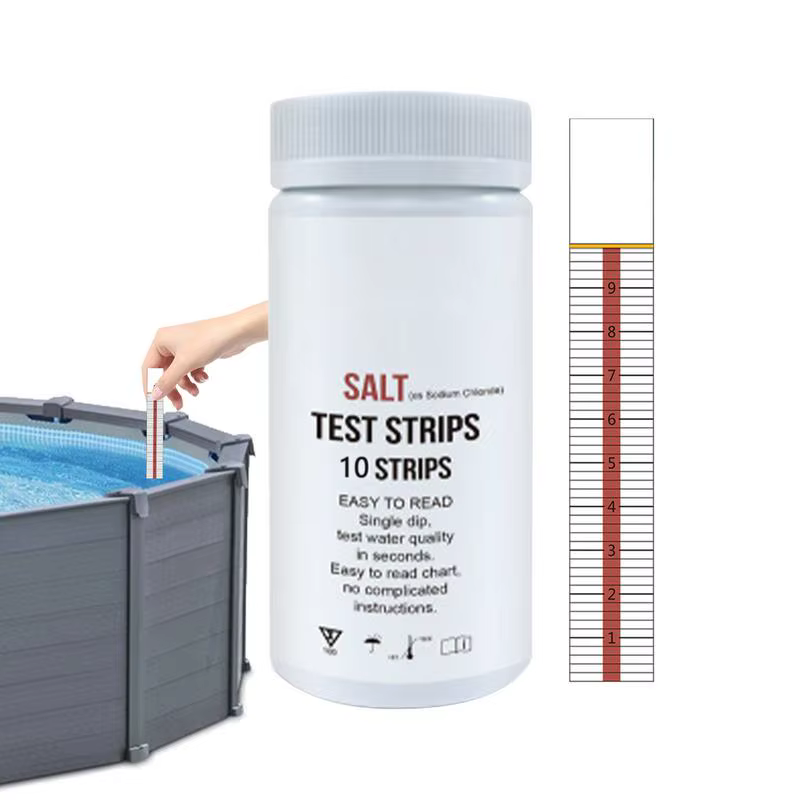 Bandelettes de Test de sel de piscine