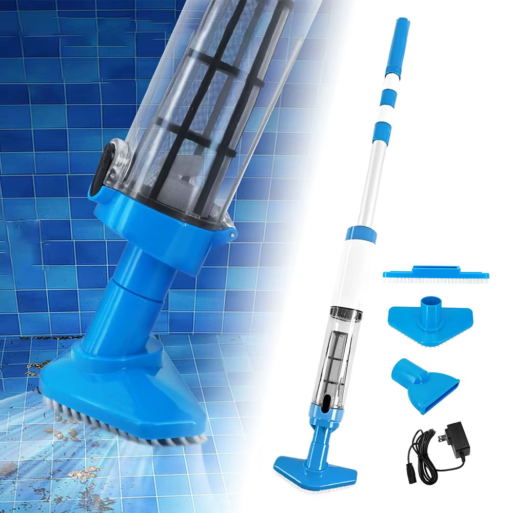 Aspirateur de piscine sans fil rechargeable 3 en 1