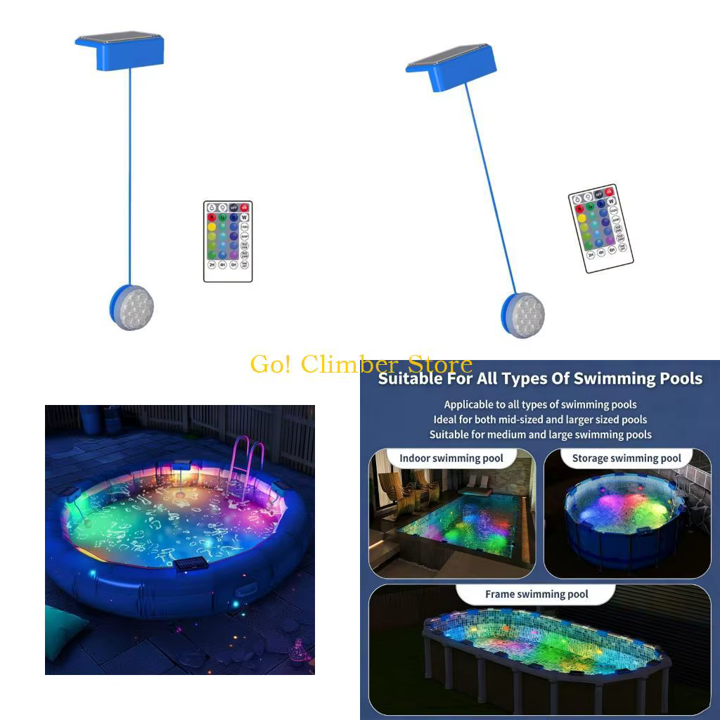Lumière piscine actionnée Q84C LED avec l'évaluation imperméable IP68 13LED