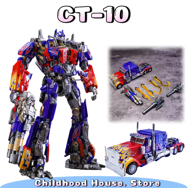 Nouveau jouet transformable CT10 OP Commander DLX, robot transformable, figurine d'action de style film de 12 pouces (30 cm), modèle de collection, cadeau robot