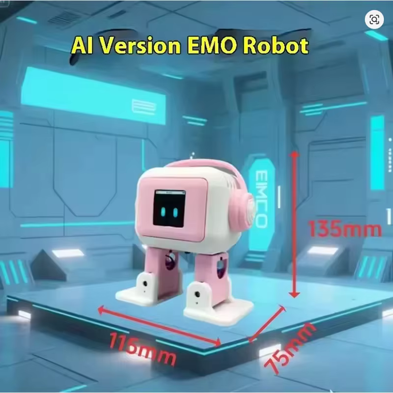 Robot d'Intelligence Artificielle Interactif et Émotionnel de Bureau, Meilleure Vente, pour la Communication, la Conversation Intelligente et la Danse