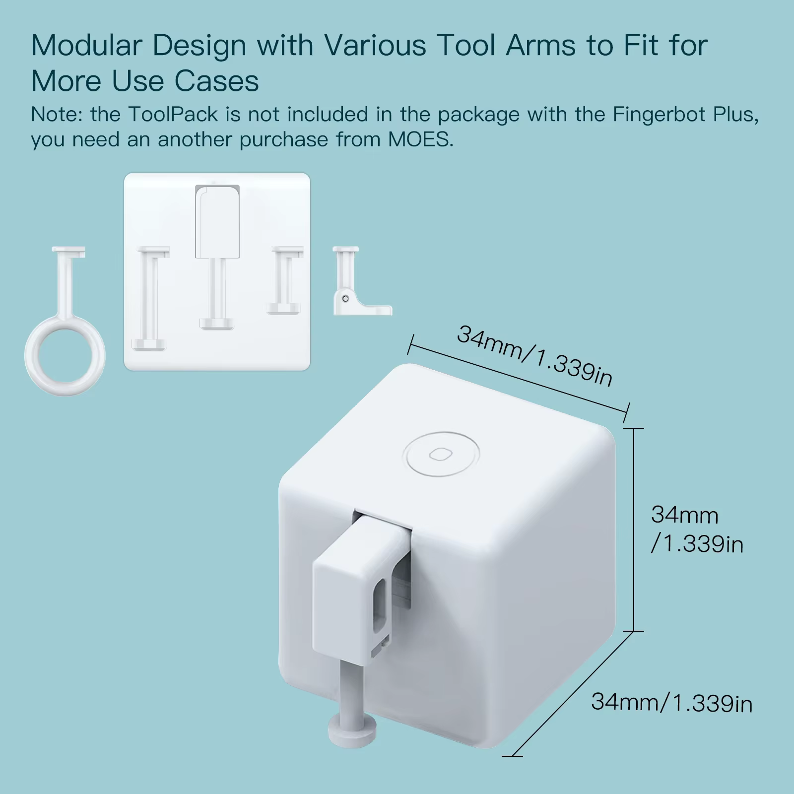 MOES – bouton-poussoir Bluetooth intelligent, nouveau robot intelligent, interrupteur automatique, commande vocale, Alexa, Google Home, Tuya