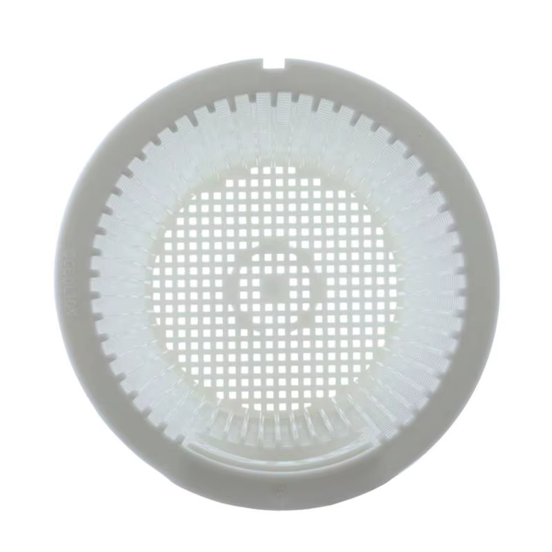Panier de filtration blanc en ABS pour pompe de piscine