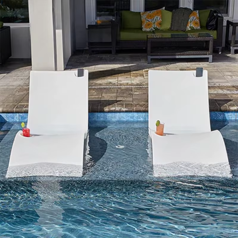 Meubles de station de piscine de jardin
