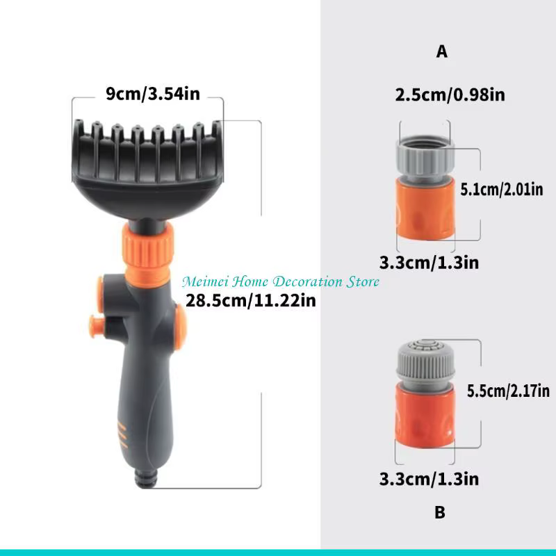 H7BF – brosse ergonomique pour épurateur piscine