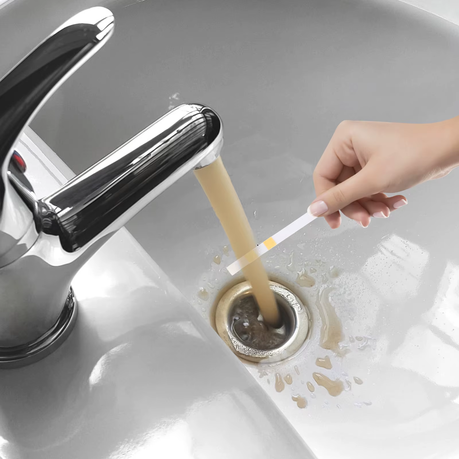 50 Bandelettes de Test Multifonctionnelles pour la Qualité de l'Eau