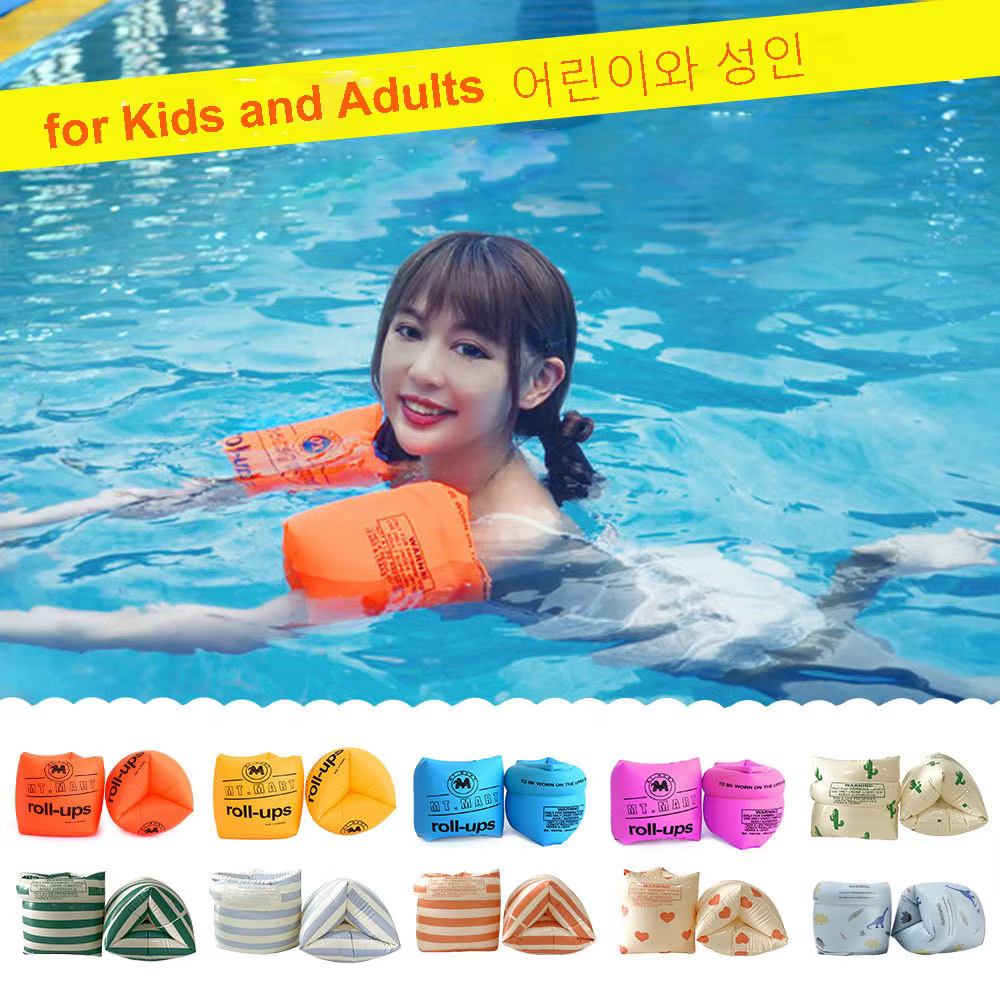 Rooxin bouées gonflables piscine flotteur anneau de natation Tube de jeu d'eau brassards