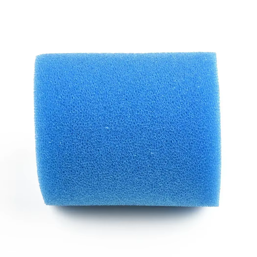 Mousse filtrante réutilisable pour piscine