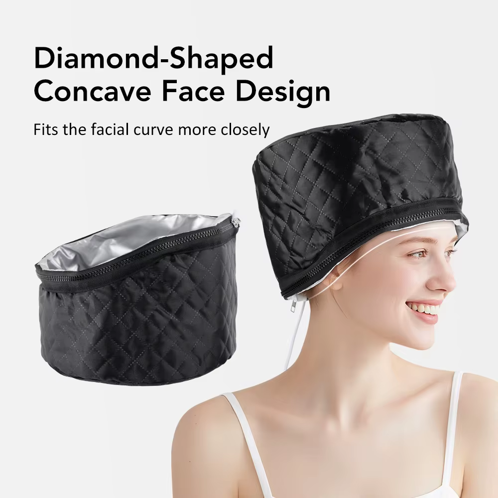 Casque chauffant électrique professionnel pour soins capillaires, traitement thermique, soin profond, coloration, SPA