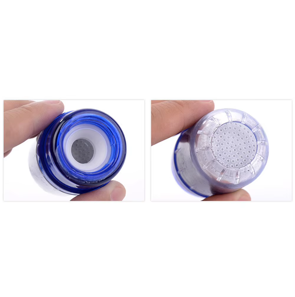 Filtre à eau à charbon actif à trois étapes pour robinet