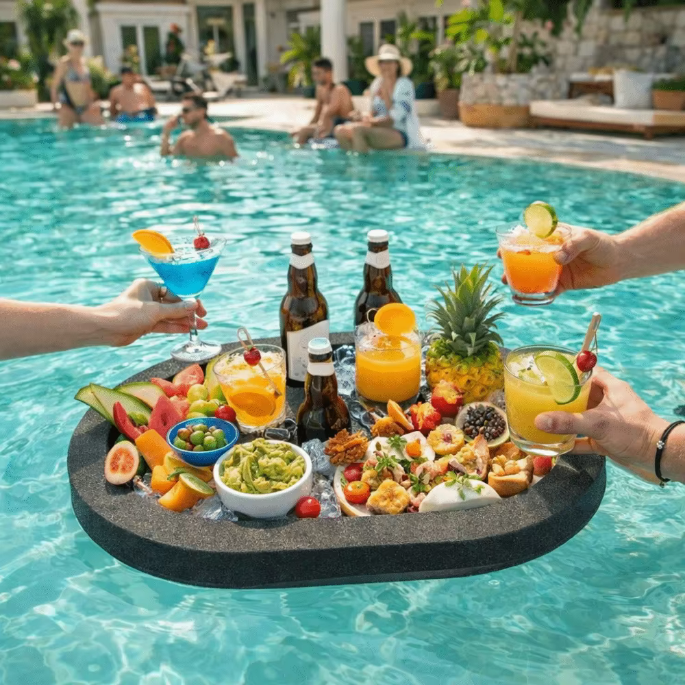 Support de tasse multifonctionnel pour piscine