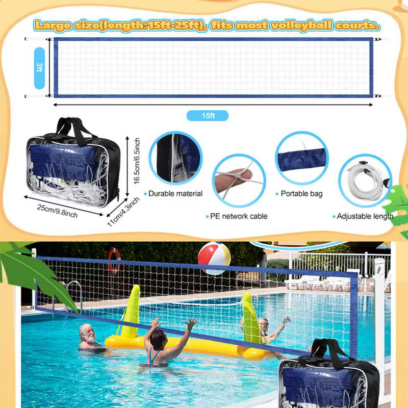 Filet de volley-ball de piscine 457