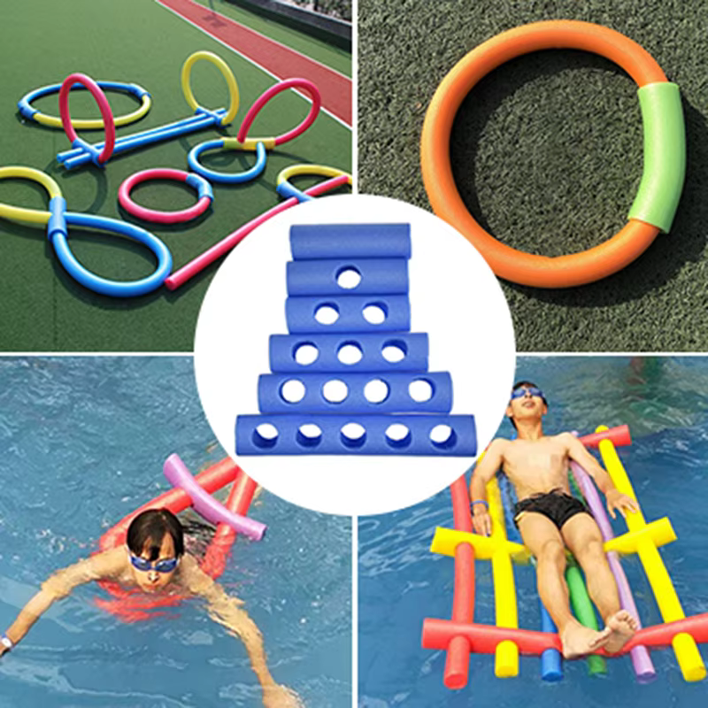 Bâton flottant en mousse creuse et flexible pour la piscine