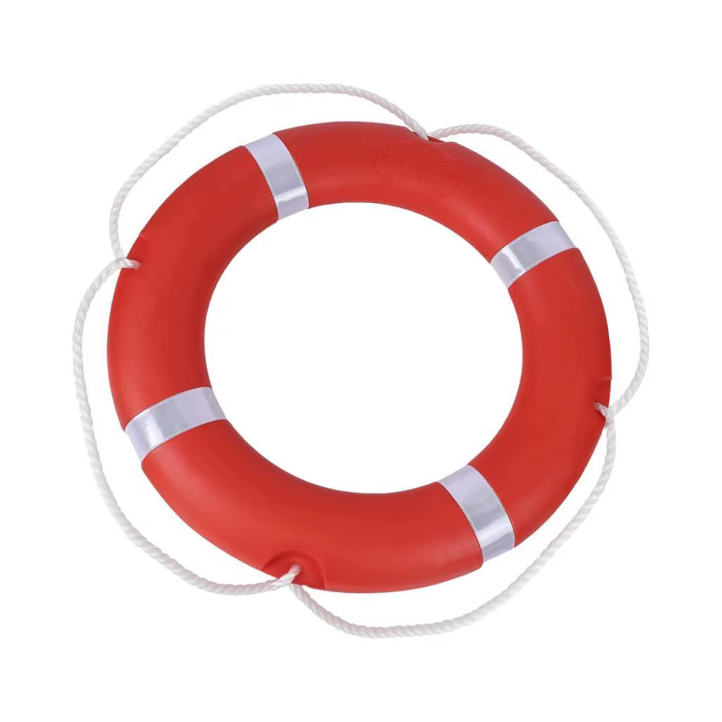 Anneau de lancer de sécurité pour bateau