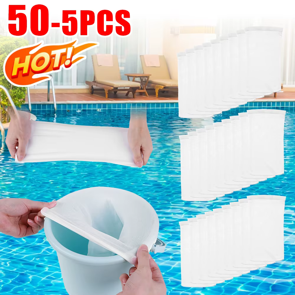 Chaussettes d'écumoire de piscine