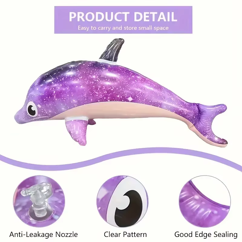 Dauphins et requins gonflables