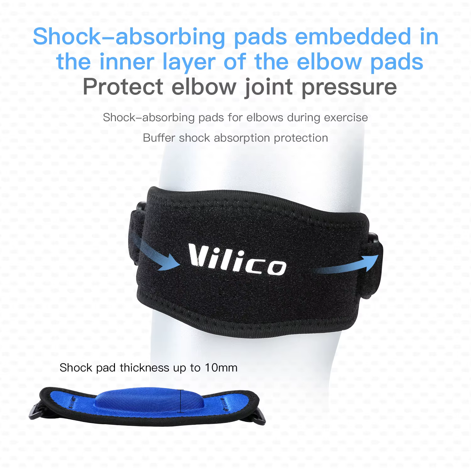 Sangle de coude de Tennis, 1 pièce, pour tendinite, douleurs articulaires, Support de coude réglable pour salle de sport, basket-ball, Tennis, Golf, protecteur de coude