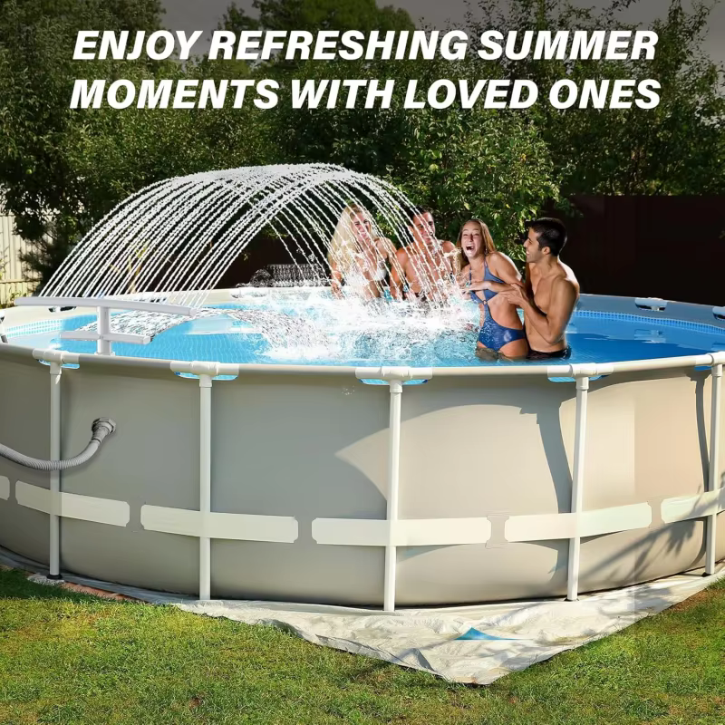 1 accessoire de fontaine de piscine réglable Double couche