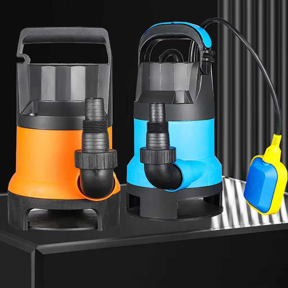 7500L/H utilitaire thermoplastique électrique Portable transfert piscine étang vidange puisard pompe 550/750W