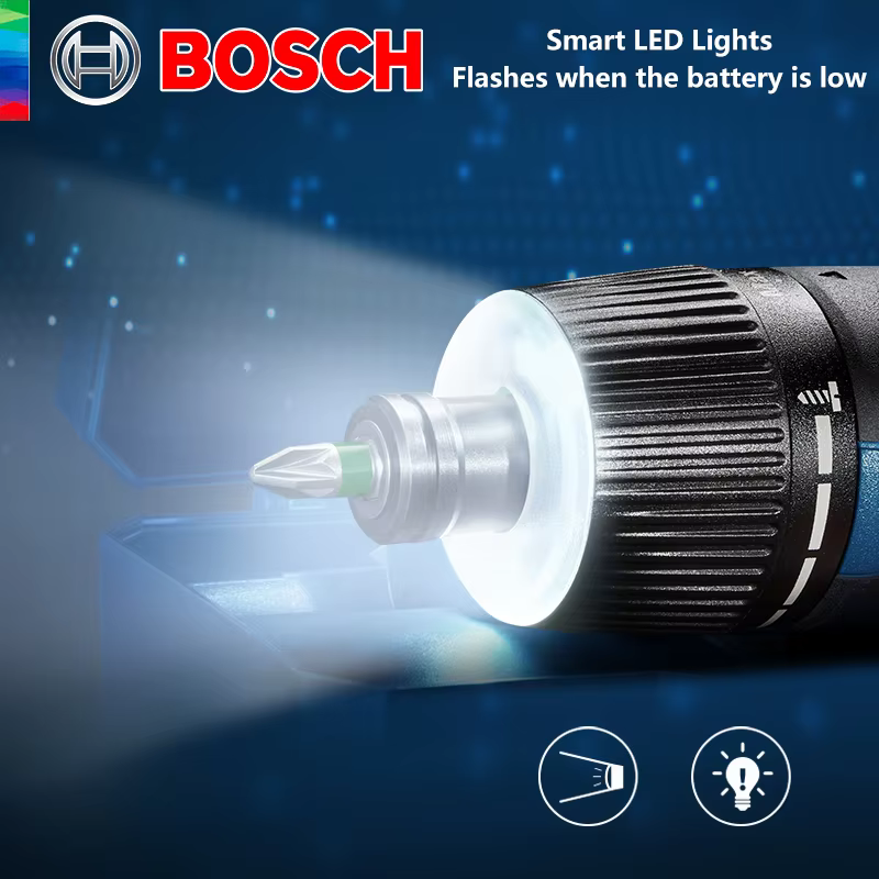Tournevis sans fil BOSCH GO 3, batterie lithium-ion 3,6 V, perceuse sans fil rechargeable avec boîte, ensemble d'outils professionnels Bosch GO3