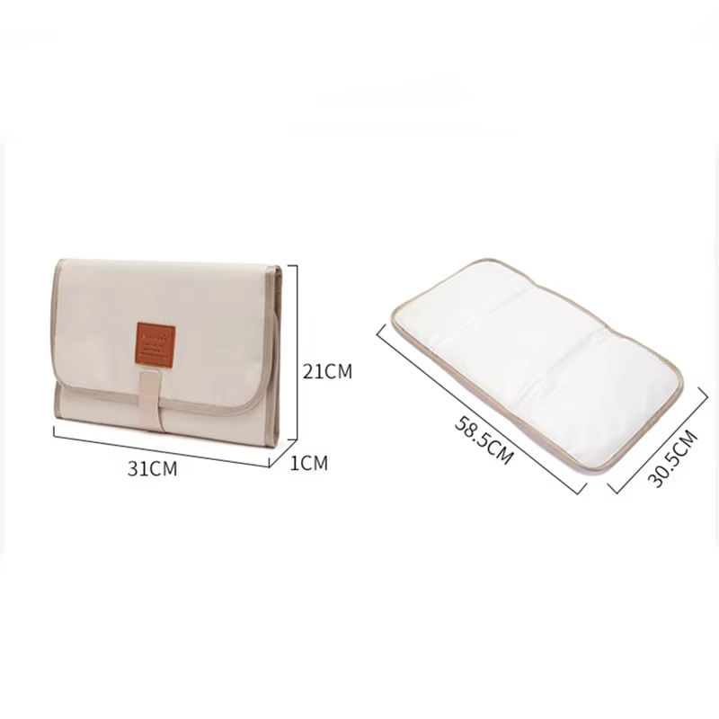 Tapis à langer Portable pliable et lavable pour bébé, Compact, pour voyage, imperméable, pour changer de sol, tapis de jeu