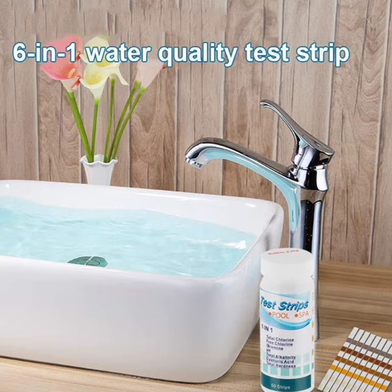 Bandes de test de PH multi-usages 6 en 1