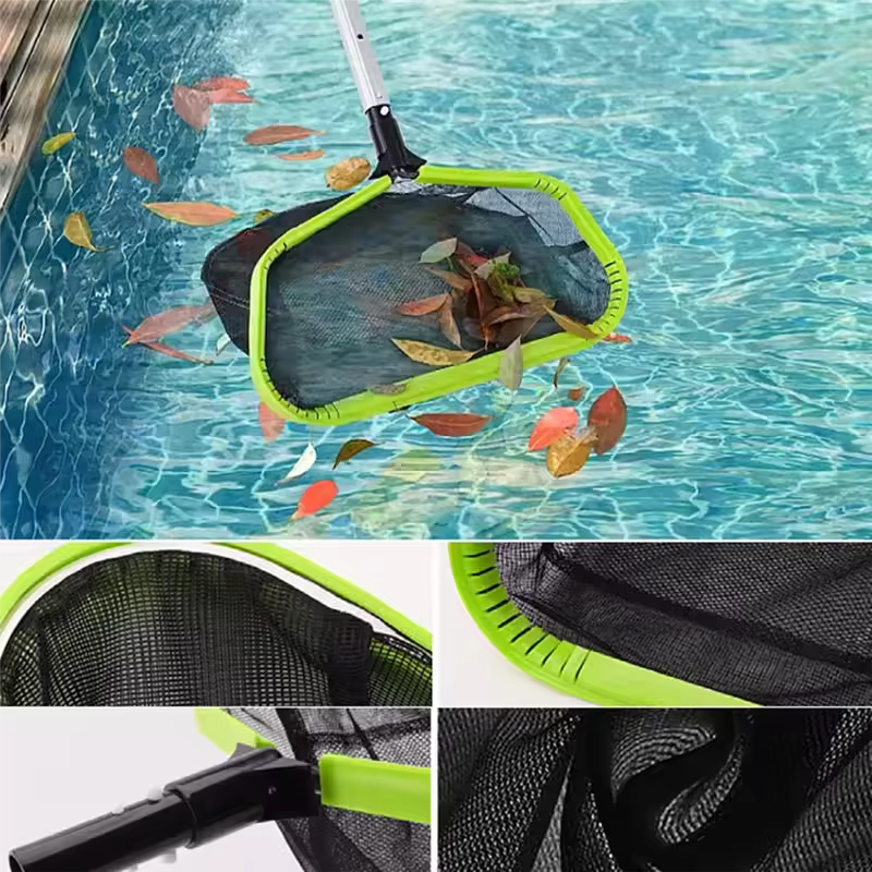 Filet d'écumoire de piscine lourd