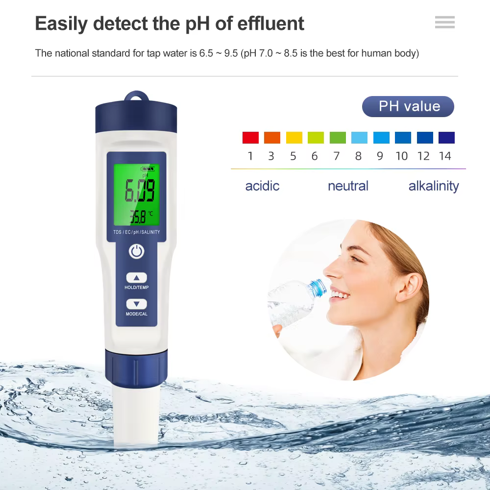 Testeur de qualité de l'eau professionnel
