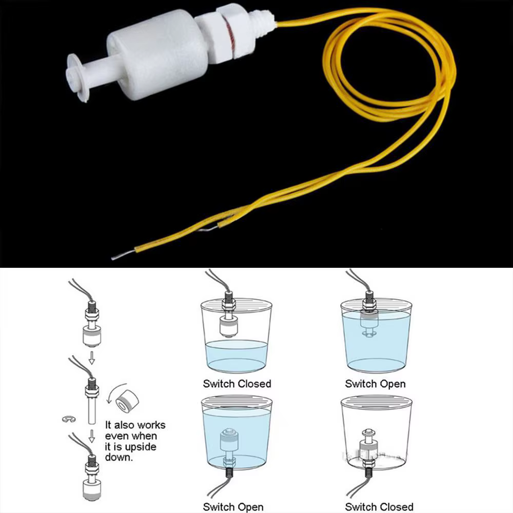 Nouveau capteur de niveau d'eau électrique de qualité supérieure pour piscine avec interrupteur flottant