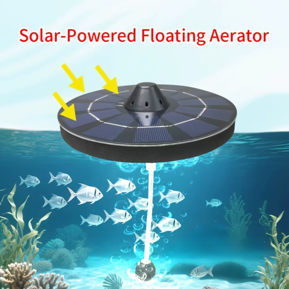 Pompe à air solaire flottante 2